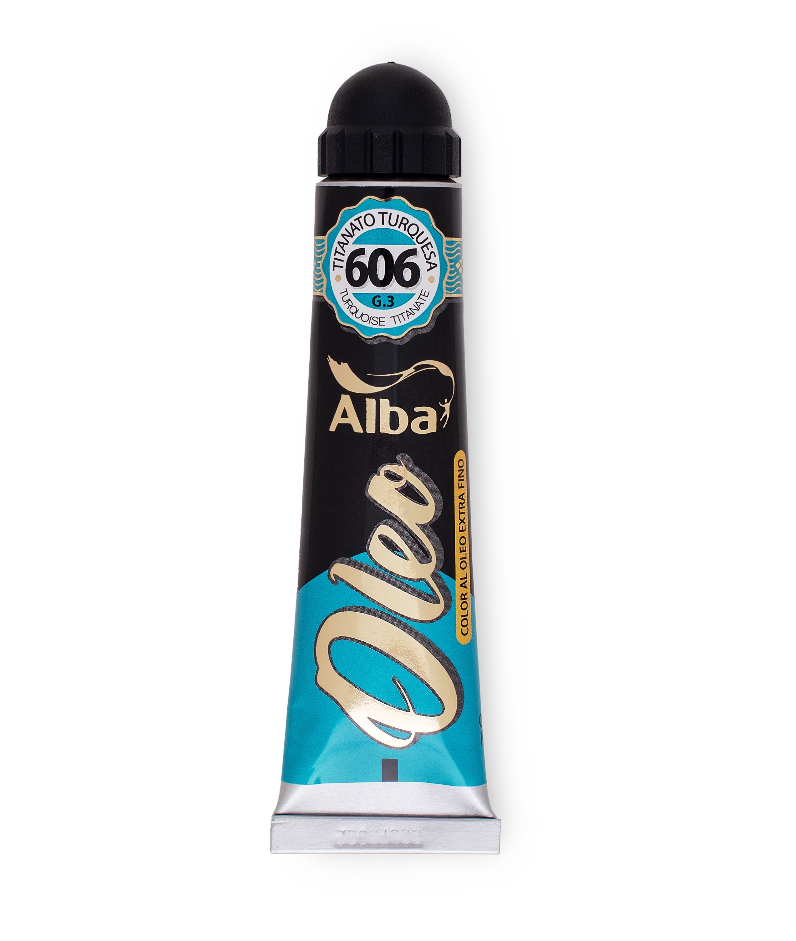 Oleo profesional alba 60 ml g3 606 titanato turquesa  - 60 ML - Alba Artística